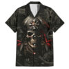 Work Like A Captain Play Like A Pirate Hawaiian Shirt 2
