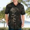 Work Like A Captain Play Like A Pirate Hawaiian Shirt 3