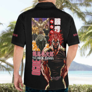 Yuujirou Hanma Baki Hawaiian Shirt Anime 4