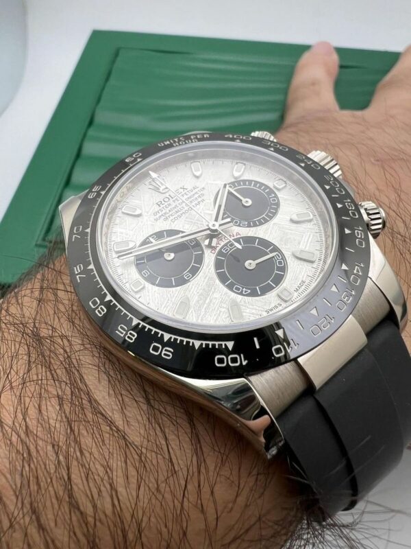 116519LN-0038 Rolex Cosmograph Daytona 18k White Gold Mens Watch - Image 2