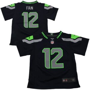 12s Seattle Seahawks Nike Toddler Game Jersey - Navy