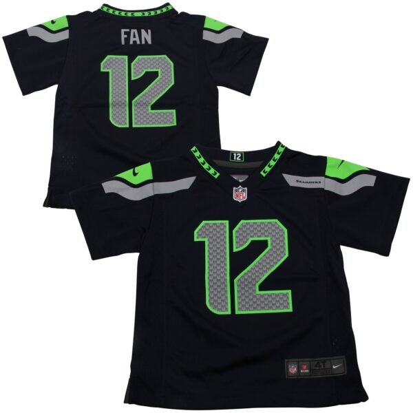 12s Seattle Seahawks Nike Toddler Game Jersey - Navy