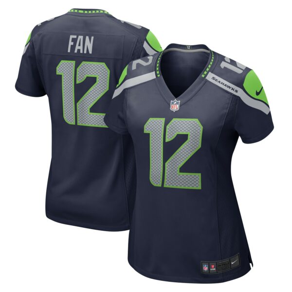 12s Seattle Seahawks Nike Women's Player Jersey - Navy