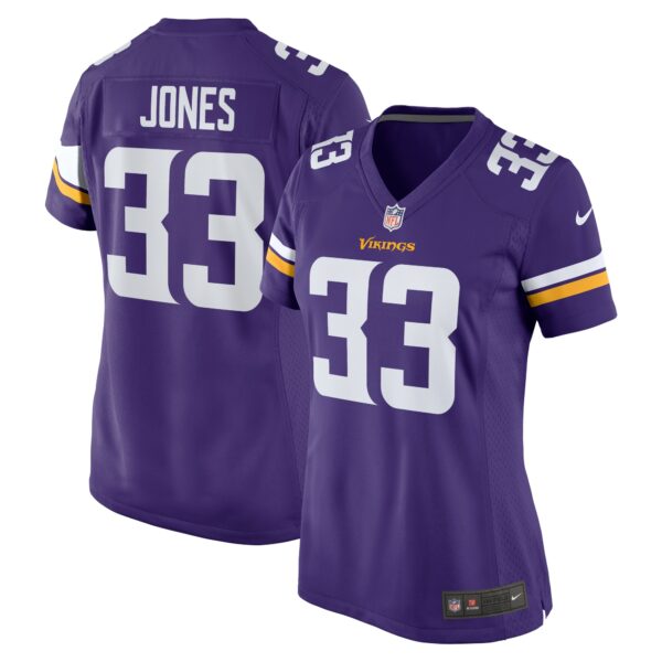 Aaron Jones Minnesota Vikings Nike Women's Game Player Jersey - Purple