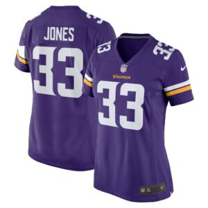 Aaron Jones Minnesota Vikings Nike Women's Game Player Jersey - Purple