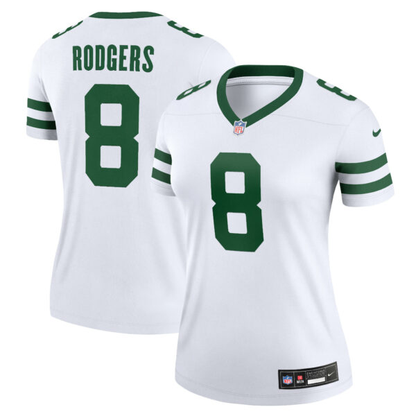 Aaron Rodgers New York Jets Nike Women's Legend Player Jersey - Legacy White