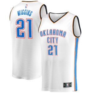 Aaron Wiggins Oklahoma City Thunder Fanatics Fast Break Player Jersey - Association Edition - White
