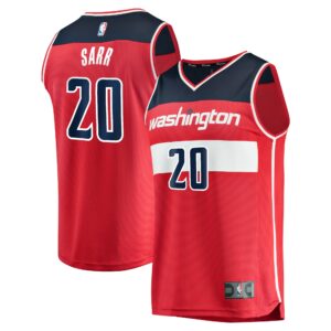 Alexandre Sarr Washington Wizards Fanatics Fast Break Replica Player Jersey - Icon Edition - Red