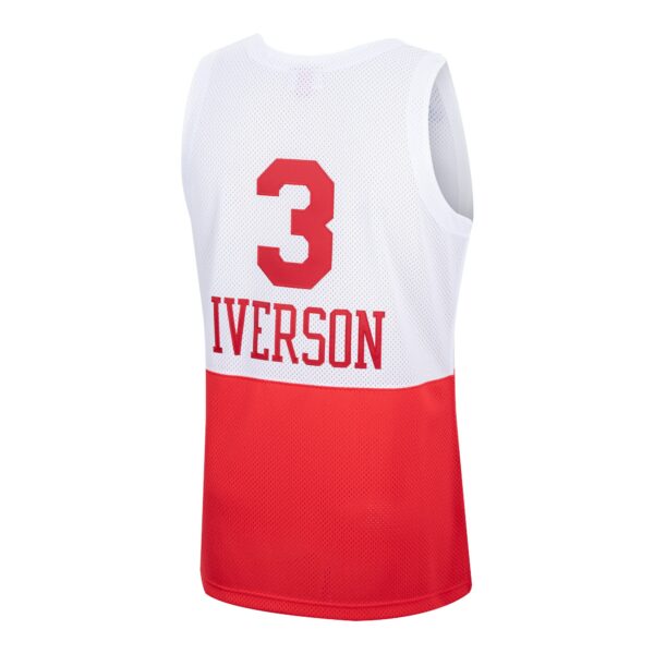 Allen Iverson Philadelphia 76ers Mitchell & Ness 2003/04 Hardwood Classics Authentic Jersey - White - Image 4
