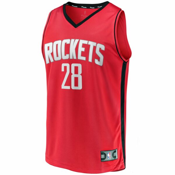 Alperen Sengun Houston Rockets Fanatics Fast Break Replica Jersey - Icon Edition - Red - Image 3