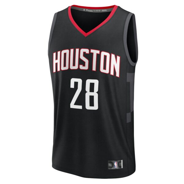 Alperen Sengun Houston Rockets Fanatics Fast Break Replica Player Jersey - Statement Edition - Black - Image 3