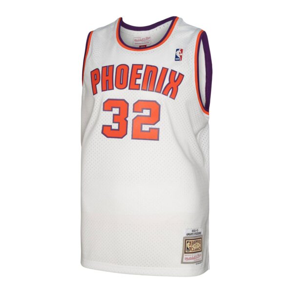 Amar'e Stoudemire Phoenix Suns Mitchell & Ness 2001/02 Hardwood Classics Swingman Jersey - White - Image 3