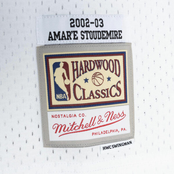 Amar'e Stoudemire Phoenix Suns Mitchell & Ness 2001/02 Hardwood Classics Swingman Jersey - White - Image 6
