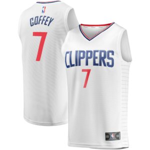 Amir Coffey LA Clippers Fanatics Youth Fast Break Player Jersey - Association Edition - White