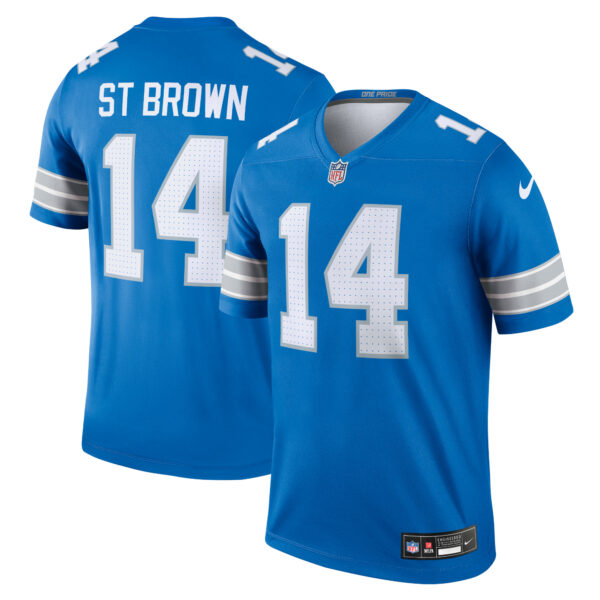 Amon-Ra St. Brown Detroit Lions Nike Legend Jersey - Blue