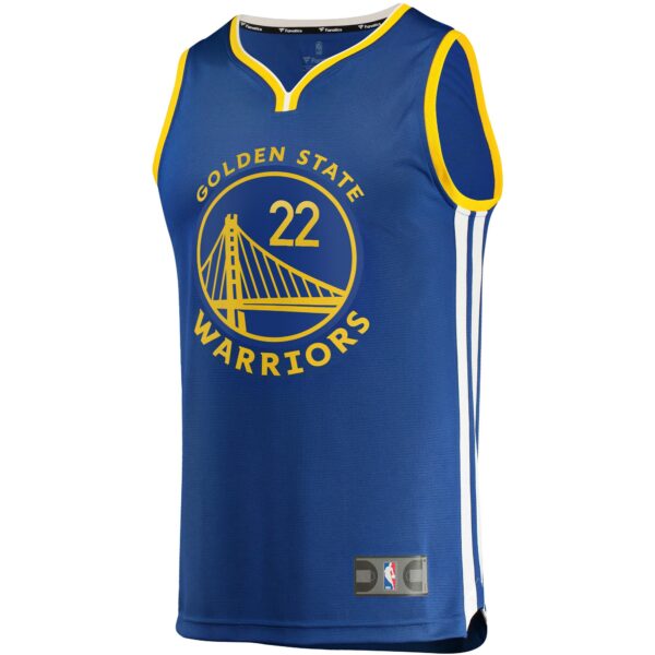 Andrew Wiggins Golden State Warriors Fanatics Fast Break Replica Jersey - Icon Edition - Royal - Image 3