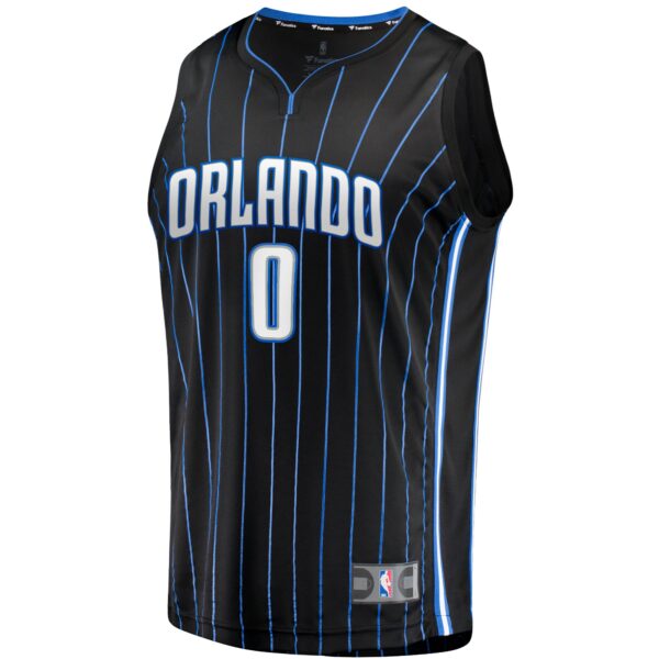 Anthony Black Orlando Magic Fanatics Youth Fast Break Replica Jersey - Icon Edition - Black - Image 3