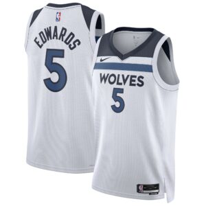 Anthony Edwards Minnesota Timberwolves Nike Unisex Swingman Jersey - Association Edition - White