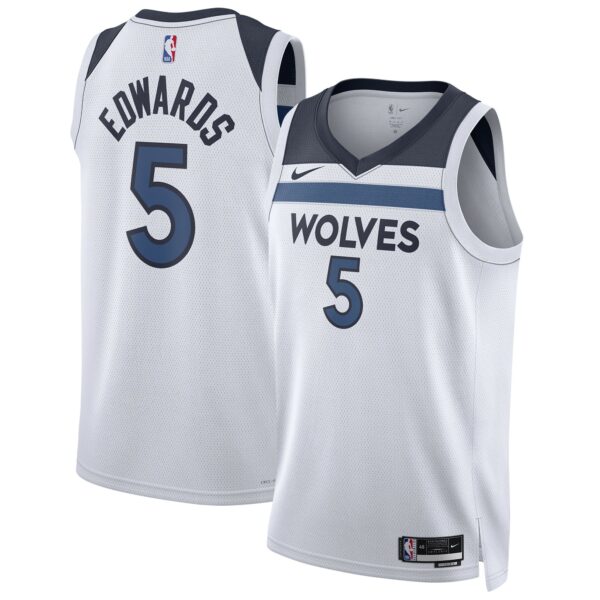 Anthony Edwards Minnesota Timberwolves Nike Unisex Swingman Jersey - Association Edition - White