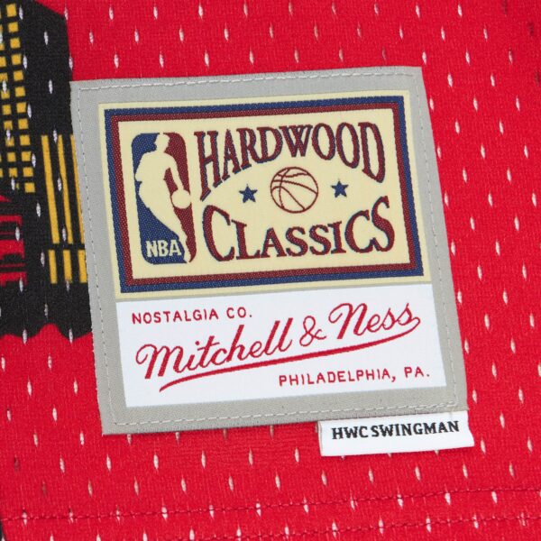 Atlanta Hawks Mitchell & Ness x Tats Cru Hardwood Classics Fashion Jersey - Black - Image 6