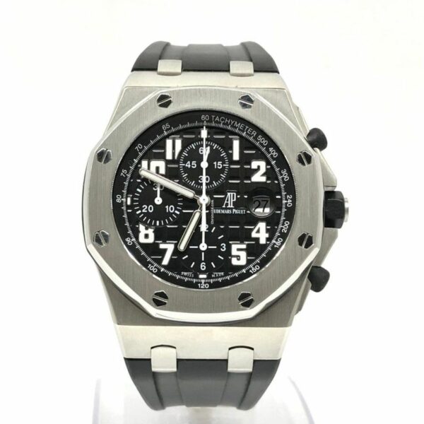Audemars Piguet Mens 42 Mm Royal Oak Offshore Chronograph Watch - Image 2