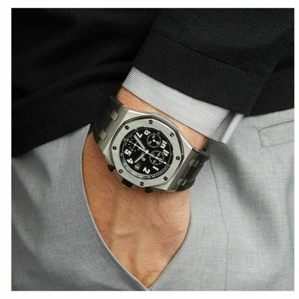 Audemars Piguet Mens 42 Mm Royal Oak Offshore Chronograph Watch - Image 6