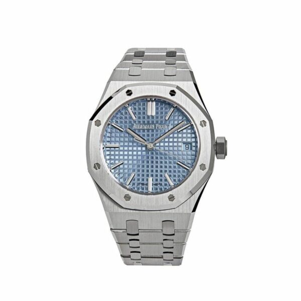 AUDEMARS PIGUET ROYAL OAK 37MM 15550ST.OO.1356ST.08 ICE BLUE TIFFANY DIAL Watch