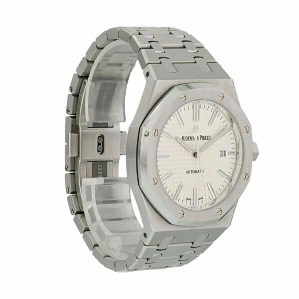 Audemars Piguet Royal Oak 41Mm Rhodium-Toned Dial Titanium Bracelet MenS Watch - Image 3