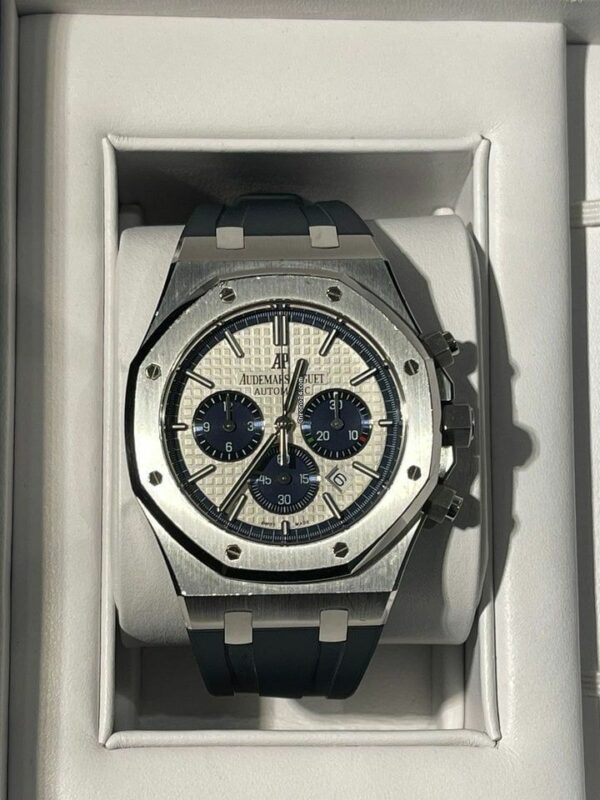 Audemars Piguet Royal Oak Blue Chronograph 26326Stood027Ca01 Watch - Image 5