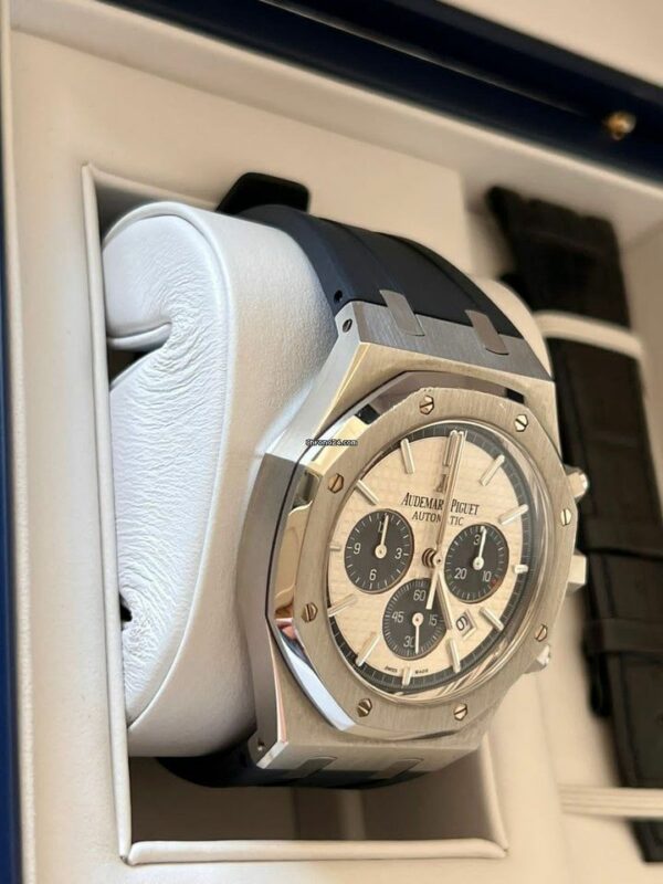 Audemars Piguet Royal Oak Blue Chronograph 26326Stood027Ca01 Watch - Image 6