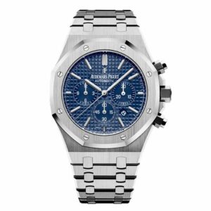 Audemars Piguet Royal Oak Chronograph 41Mm Blue Grande Tapisserie Dial 26320St  Watch