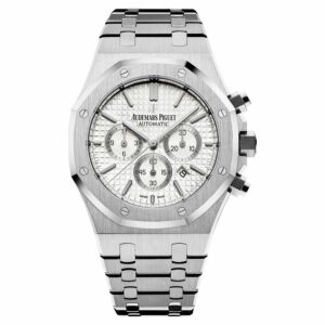 Audemars Piguet Royal Oak Chronograph 41Mm Silver-Toned Dial 26320St.Oo.1220St.02 Watch