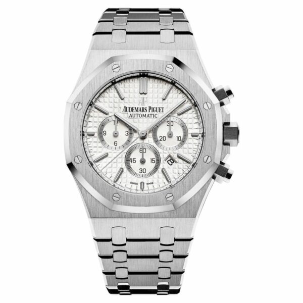 Audemars Piguet Royal Oak Chronograph 41Mm Silver-Toned Dial 26320St.Oo.1220St.02 Watch