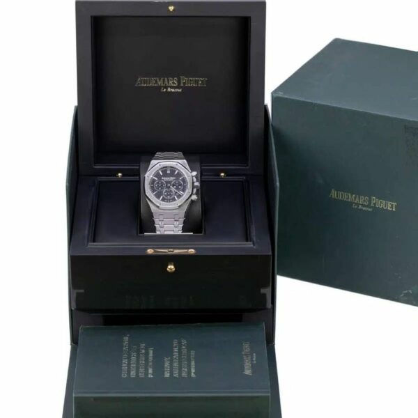 Audemars Piguet Royal Oak Chronograph Black Dial 41Mm Stainless Steel Watch 26320Stoo1220St01 - Image 8