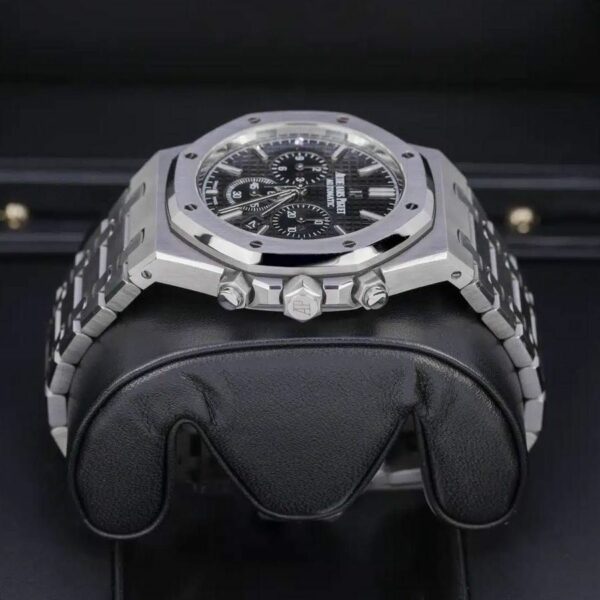 Audemars Piguet Royal Oak Chronograph Black Dial 41Mm Stainless Steel Watch 26320Stoo1220St01 - Image 4