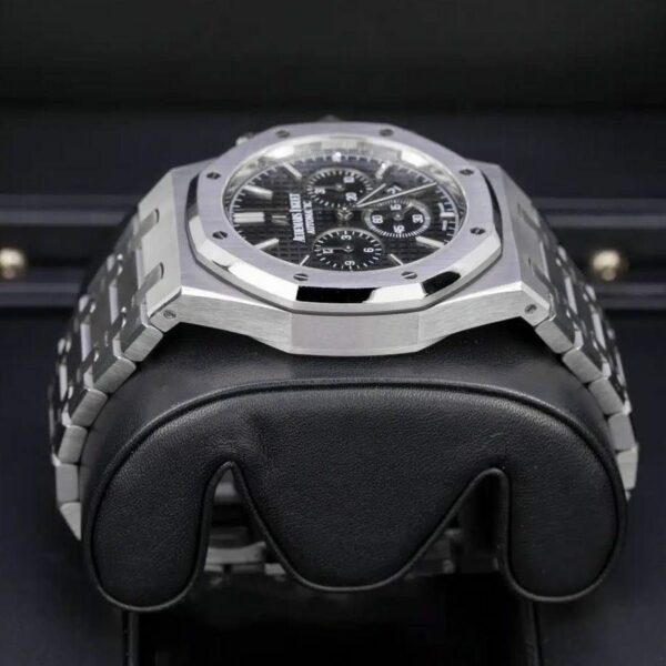 Audemars Piguet Royal Oak Chronograph Black Dial 41Mm Stainless Steel Watch 26320Stoo1220St01 - Image 5