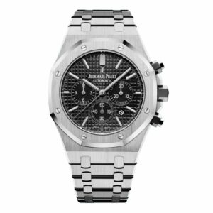 Audemars Piguet Royal Oak Chronograph Black Dial 41Mm Stainless Steel Watch 26320Stoo1220St01