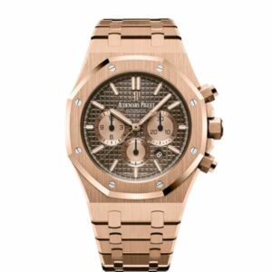 Audemars Piguet Royal Oak Chronograph Rose Gold Brown Dial 26331Oroo1220Or02 Watch