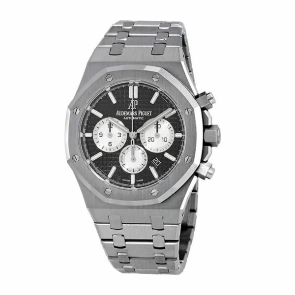 Audemars Piguet Royal Oak Chronograph Watch Black Dial 41Mm - Image 2