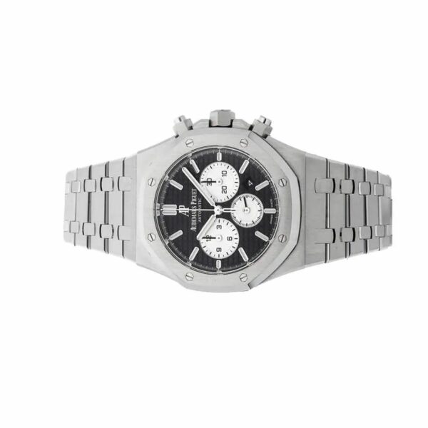 Audemars Piguet Royal Oak Chronograph Watch Black Dial 41Mm - Image 4