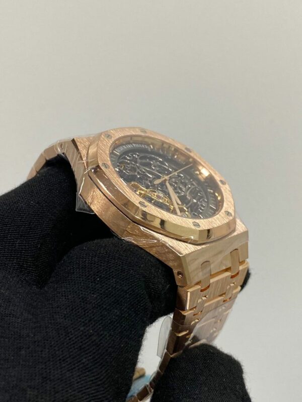 Audemars Piguet Royal Oak Double Balance Wheel Openworked 15407Oroo1220Or01 Watch - Image 5