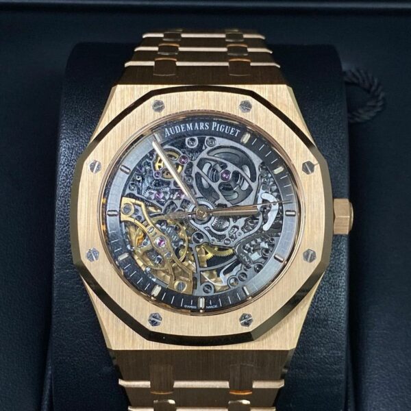 Audemars Piguet Royal Oak Double Balance Wheel Openworked 15407Oroo1220Or01 Watch - Image 2