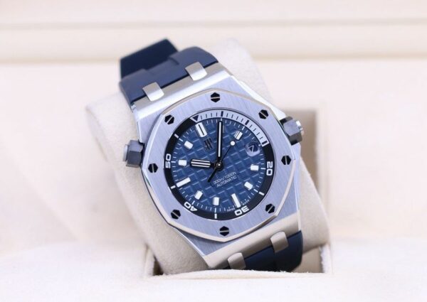 AUDEMARS PIGUET Royal Oak Offshore Automatic Blue Dial Mens Watch - Image 3