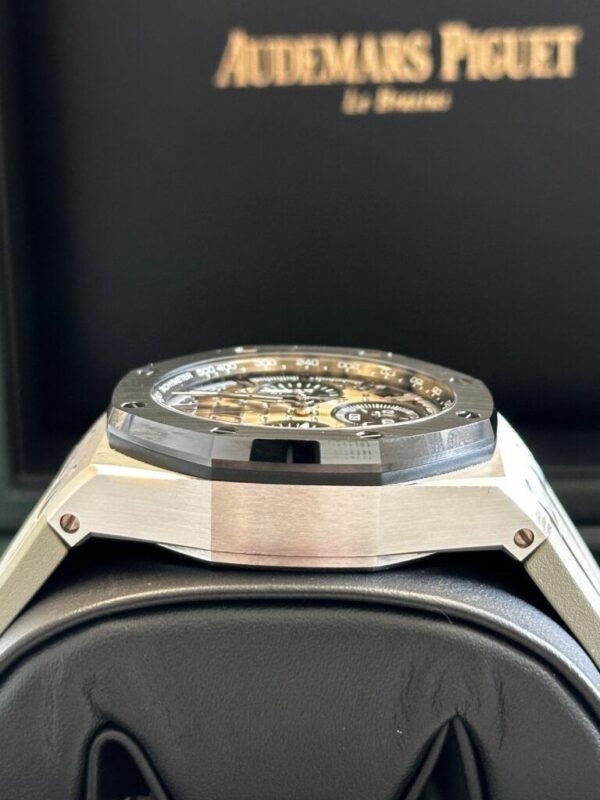 Audemars Piguet Royal Oak Offshore Chronograph Smoked Taupe 26420so Watch - Image 5