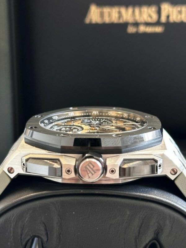 Audemars Piguet Royal Oak Offshore Chronograph Smoked Taupe 26420so Watch - Image 8