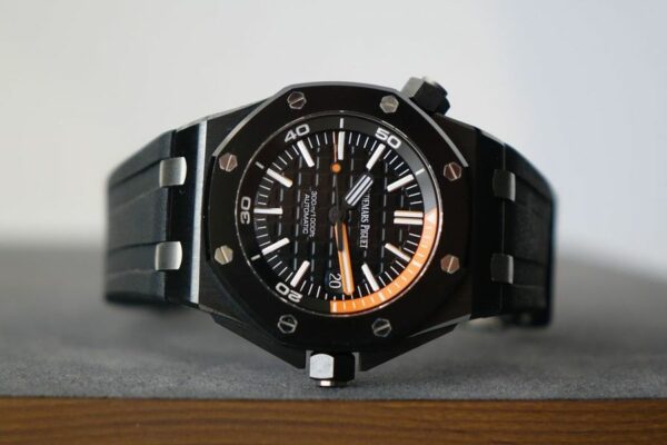 Audemars Piguet Royal Oak Offshore Diver Black 42Mm Watch 15707Ce - Image 3