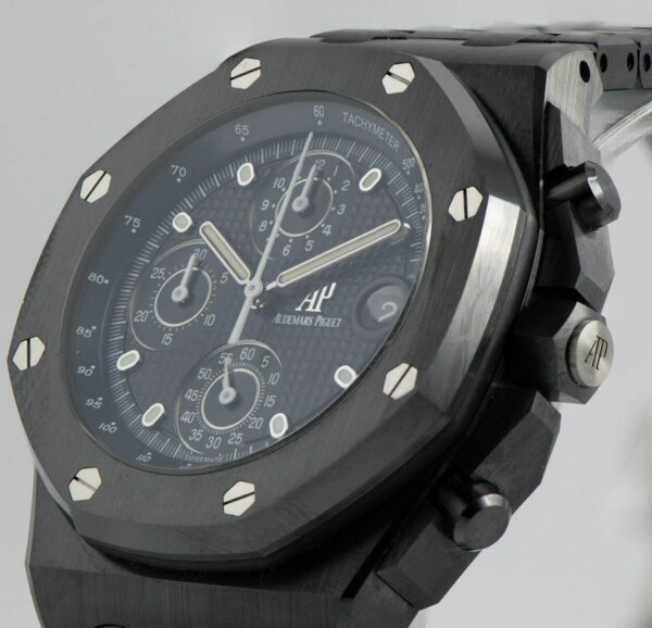Audemars Piguet Royal Oak Offshore Selfwinding Chronograph 42Mm Black Ceramic Novelty 26238Ce Watch - Image 16