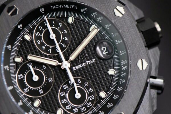Audemars Piguet Royal Oak Offshore Selfwinding Chronograph 42Mm Black Ceramic Novelty 26238Ce Watch - Image 12