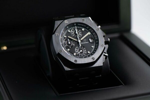 Audemars Piguet Royal Oak Offshore Selfwinding Chronograph 42Mm Black Ceramic Novelty 26238Ce Watch - Image 9