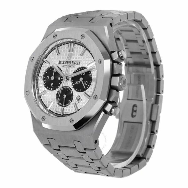 Audemars Piguet Royal Oak Selfwinding 41Mm Chronograph Silver Watch - Image 2